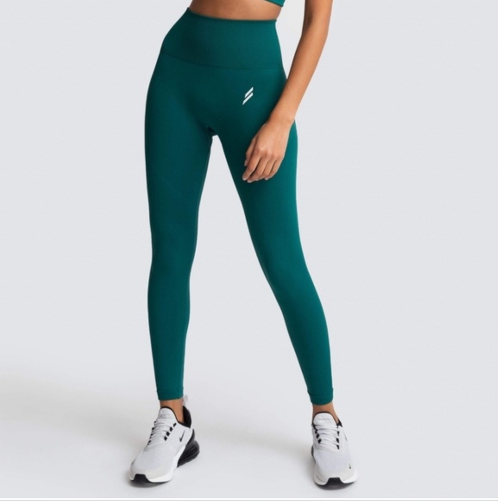 DOYOUEVEN  Hyperflex 2 Emerald Green High-Waist Leggings Size Small